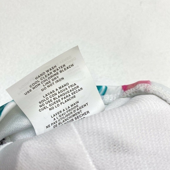 NWT Beach Betty Ruffle Strap Floral Bikini Top - Picture 5 of 7